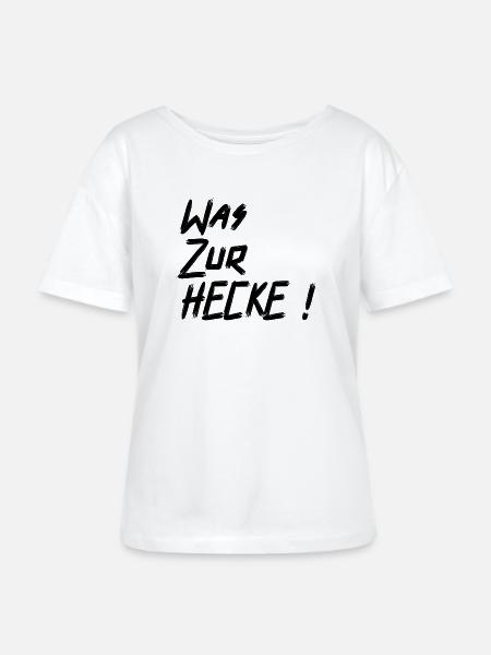 Was zur Hecke - Stanley/Stella Relaxed Rundhals Frauen Bio-T-Shirt SERENA - Weiß