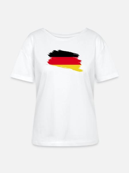 Deutschland - Stanley/Stella Relaxed Rundhals Frauen Bio-T-Shirt SERENA - Weiß