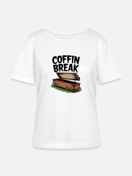 Sarg-Bruch - Stanley/Stella Relaxed Rundhals Frauen Bio-T-Shirt SERENA - Weiß