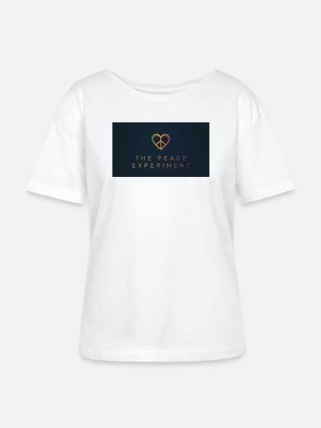 the-peace-experiment - Stanley/Stella Relaxed Rundhals Frauen Bio-T-Shirt SERENA - Weiß