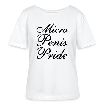 Micro fierté du pénis - T-shirt bio à col rond SERENA Stanley/Stella Femme - blanc - Devant - Anna (173cm)