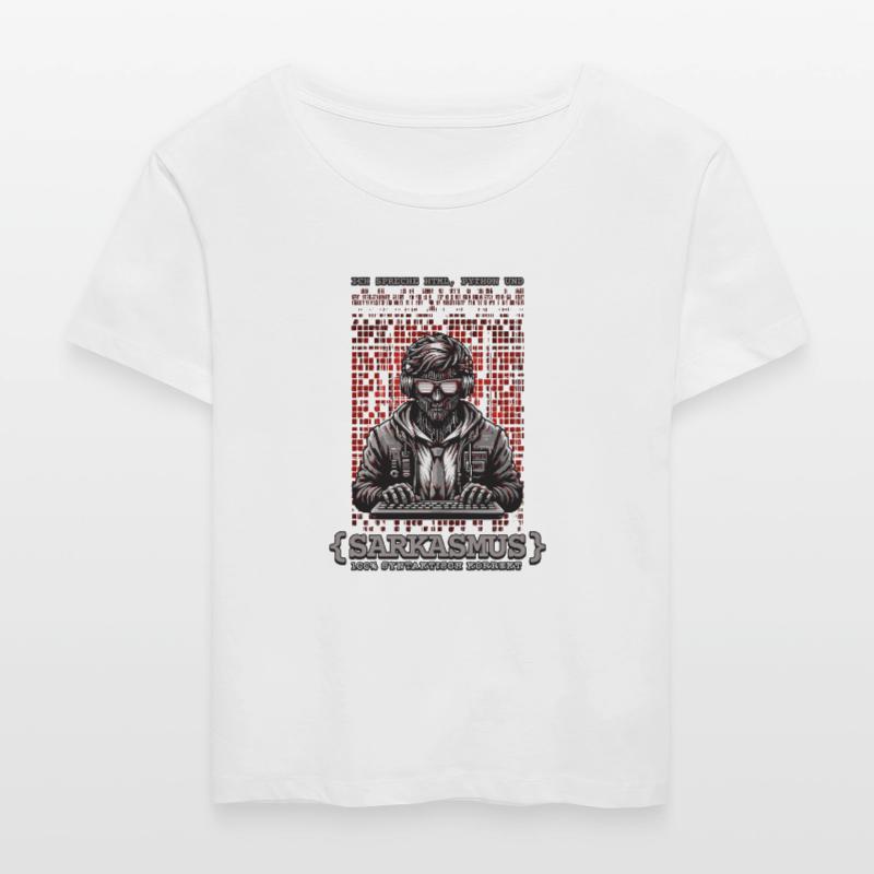 I speak HTML, Python and sarcasm Stanley/Stella SERENA Relaxed Women’s Organic Round Neck T-shirt