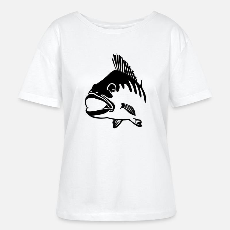Perche (perche) - T-shirt bio à col rond SERENA Stanley/Stella Femme - blanc