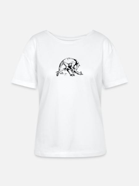 amei 60 - Stanley/Stella Relaxed Rundhals Frauen Bio-T-Shirt SERENA - Weiß