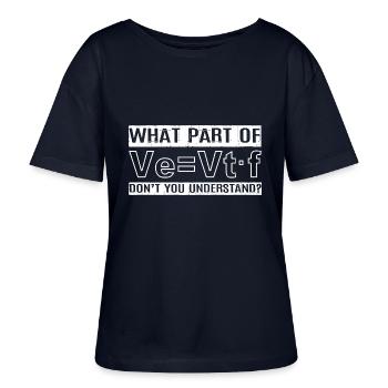 Atmen Atmung Atemwegstherapeut Sauerstoff - Stanley/Stella Relaxed Rundhals Frauen Bio-T-Shirt SERENA - Navy - Vorne - Anna (173cm)