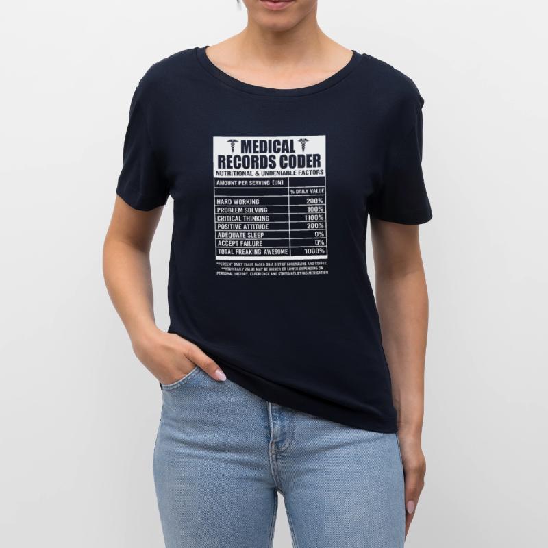Medizin Programmierer Medizinischer Coder Stanley/Stella Relaxed Rundhals Frauen Bio-T-Shirt SERENA