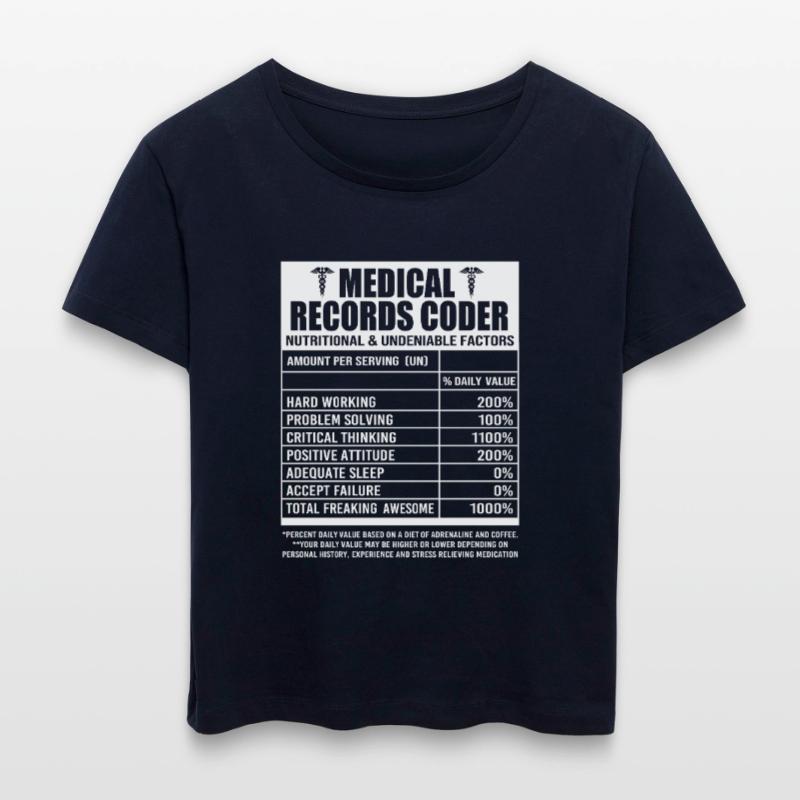 Medizin Programmierer Medizinischer Coder Stanley/Stella Relaxed Rundhals Frauen Bio-T-Shirt SERENA