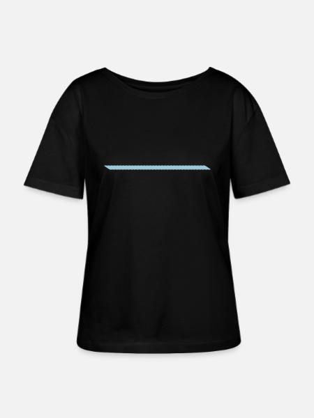 seil - Stanley/Stella Relaxed Rundhals Frauen Bio-T-Shirt SERENA - Schwarz