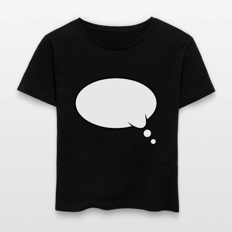 Pensée : Bubble Design T-shirt bio à col rond SERENA Stanley/Stella Femme