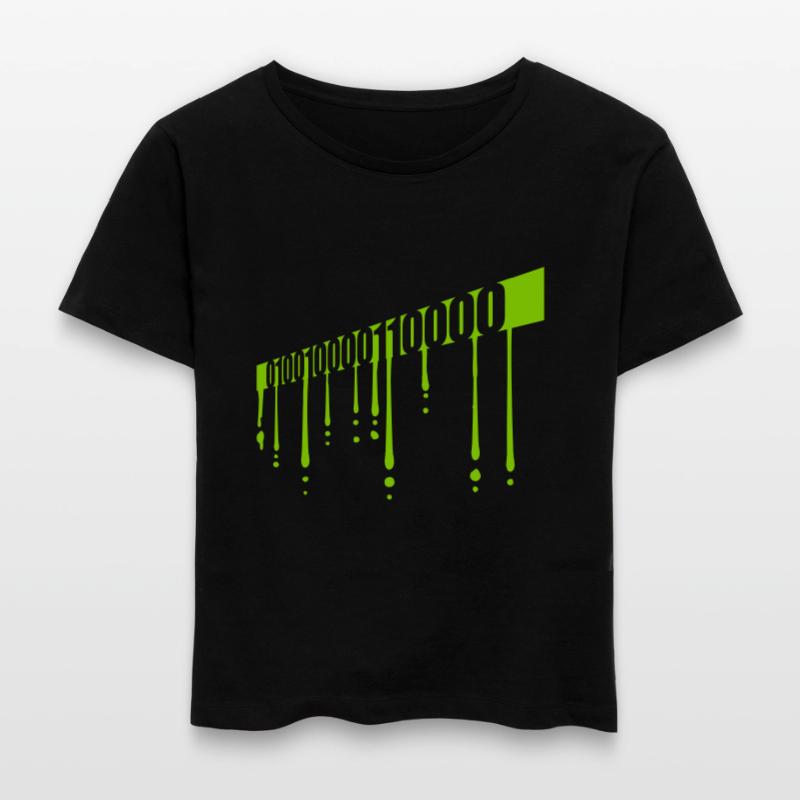Binary Code Program Language Stanley/Stella SERENA Relaxed Women’s Organic Round Neck T-shirt