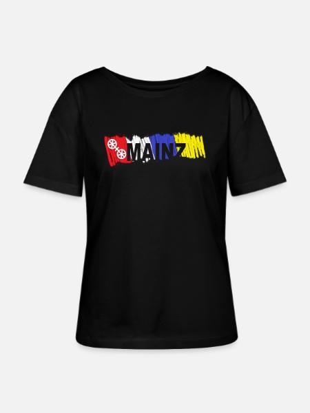 MAINZ 4FB - Stanley/Stella Relaxed Rundhals Frauen Bio-T-Shirt SERENA - Schwarz