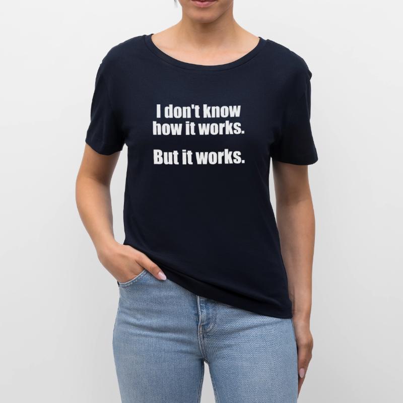 Programmierer, Software, Informatik, Developer Stanley/Stella Relaxed Rundhals Frauen Bio-T-Shirt SERENA