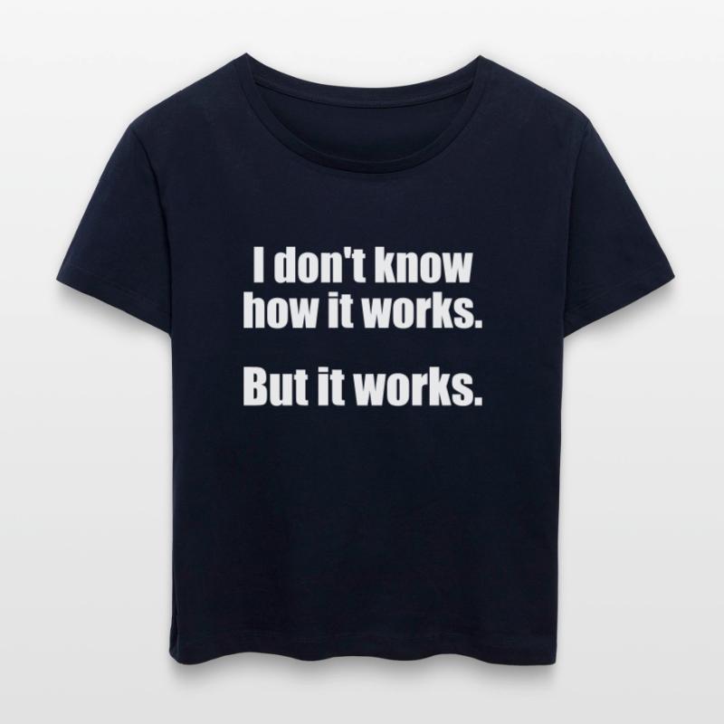 Programmierer, Software, Informatik, Developer Stanley/Stella Relaxed Rundhals Frauen Bio-T-Shirt SERENA