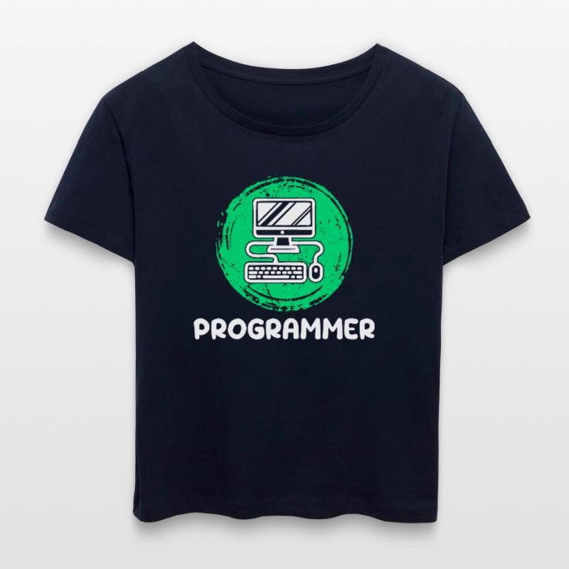 Computer Developer Programmierer Computerfreak Stanley/Stella Relaxed Rundhals Frauen Bio-T-Shirt SERENA