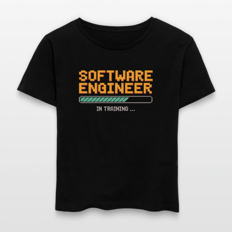 Software Developer in Training Debugging Humor Stanley/Stella SERENA Relaxed Women’s Organic Round Neck T-shirt