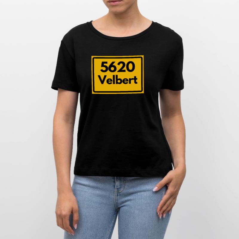 OLD POSTCODE POSTCODE RETRO 5620 VELBERT NRW Stanley/Stella SERENA Relaxed Women’s Organic Round Neck T-shirt