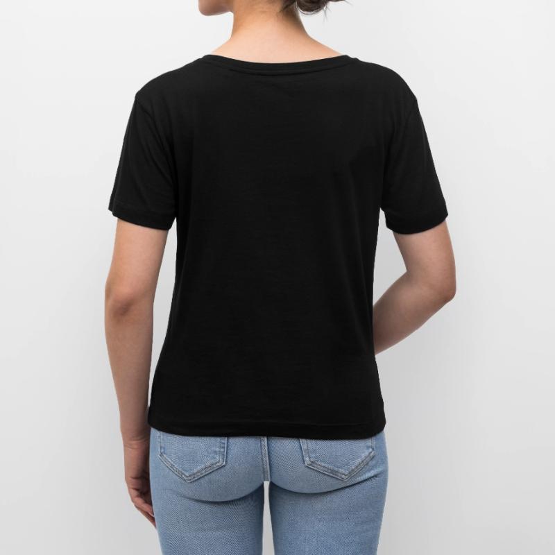OLD POSTCODE POSTCODE RETRO 6520 WORMS Stanley/Stella SERENA Relaxed Women’s Organic Round Neck T-shirt