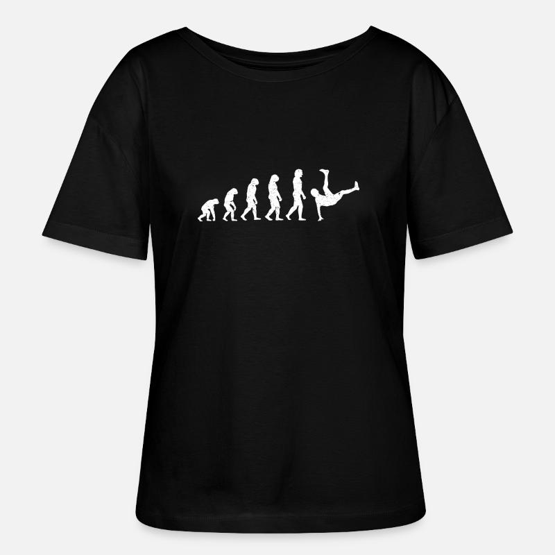 Evolution danse hip hop breakdance CONCEPTION HATRIK - T-shirt bio à col rond SERENA Stanley/Stella Femme - noir