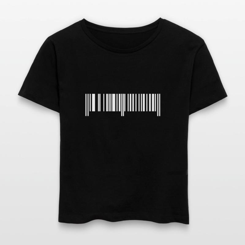 Barcode - Strichcode Stanley/Stella Relaxed Rundhals Frauen Bio-T-Shirt SERENA