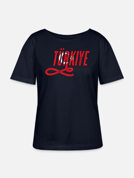 Türkiye - Stanley/Stella Relaxed Rundhals Frauen Bio-T-Shirt SERENA - Navy