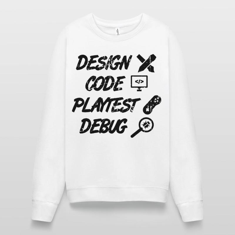 Design Code Playtest Debug Frauen Sweatshirt