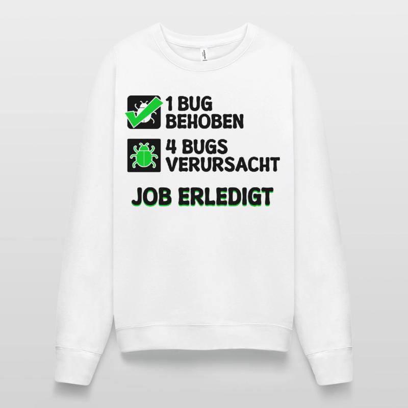 Open Source Bugfixing Bugs Developer Programmier Frauen Sweatshirt