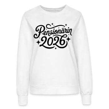 Pensionärin 2026 - Frauen Sweatshirt - Weiß - Vorne - AI Model Female 172 dark (172cm)