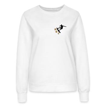 Japanische Surf-Motivation - Frauen Sweatshirt - Weiß - Vorne - AI Model Female 172 dark (172cm)