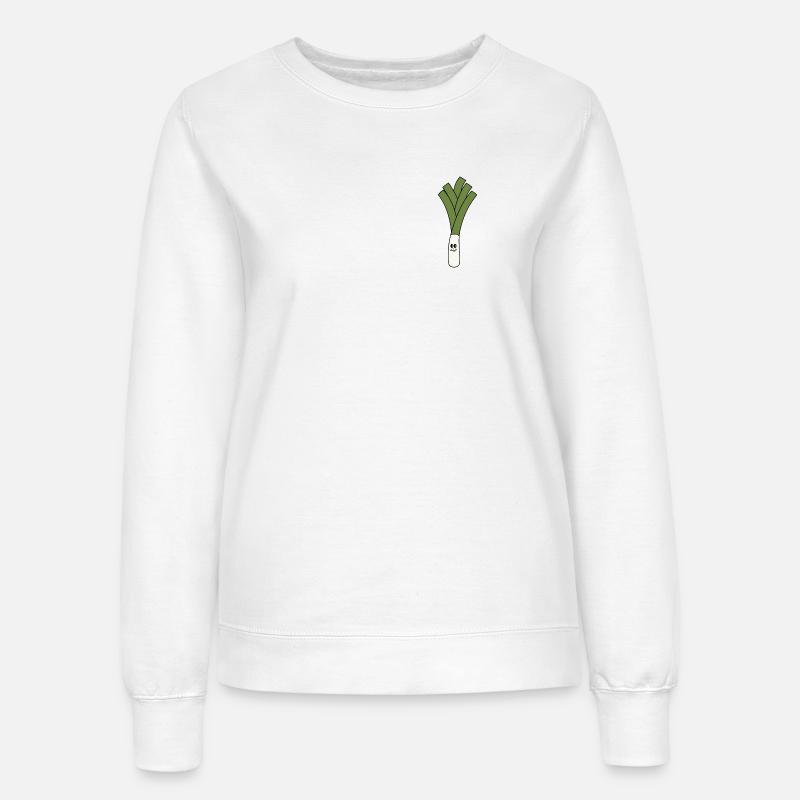 Leek - Women’s Sweatshirt - white