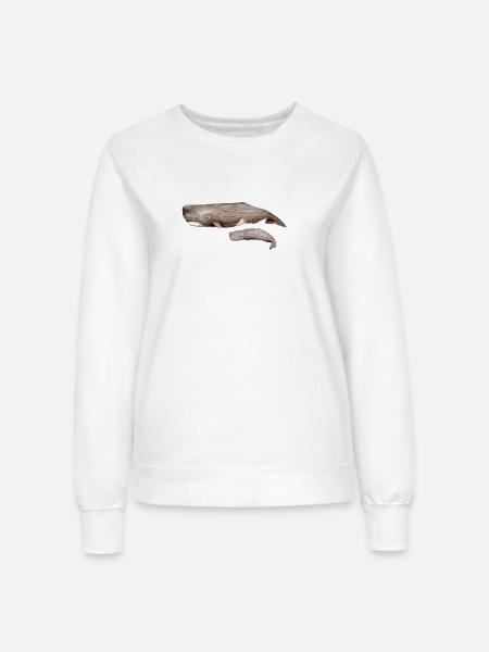 Cachalot - Pottwal - Pottwale - Frauen Sweatshirt - Weiß