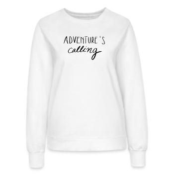 Adventure’s calling - Sweat Femme - blanc - Devant - AI Model Female 172 dark (172cm)
