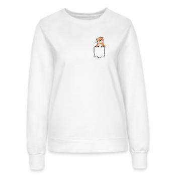 Otter - Frauen Sweatshirt - Weiß - Vorne - AI Model Female 172 dark (172cm)