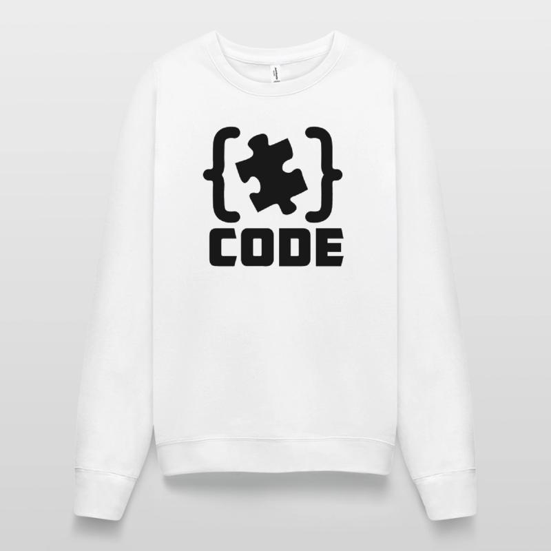 programmeur Code résolution de pièces de puzzle Sweat Femme