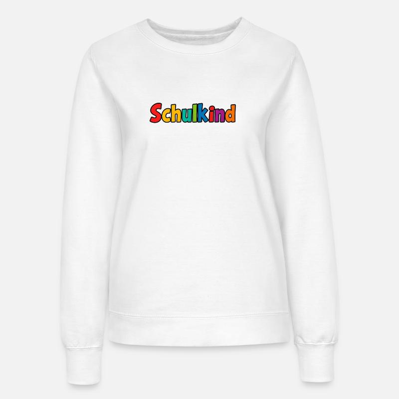 Écolier coloré - Sweat Femme - blanc