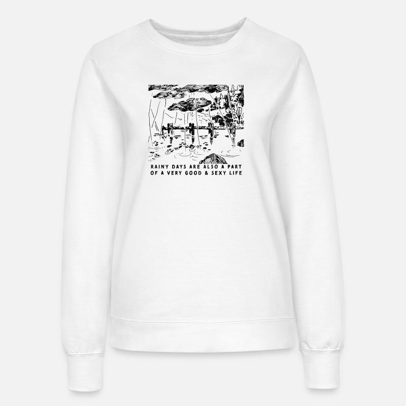 RAINY DAYS - Women’s Sweatshirt - white