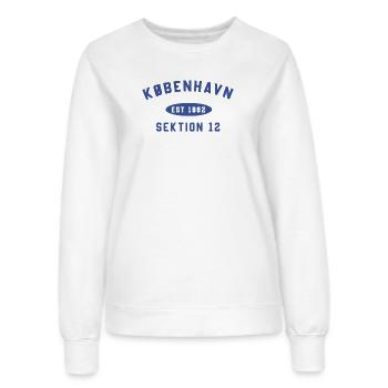 Kopenhagen für immer - Frauen Sweatshirt - Weiß - Vorne - AI Model Female 172 dark (172cm)