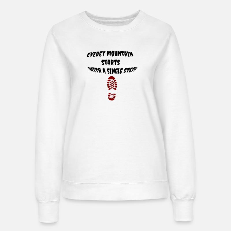 first_step - Women’s Sweatshirt - white