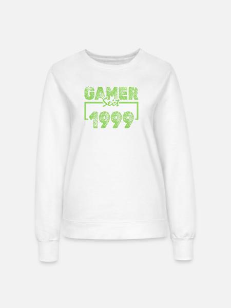 1999 - Frauen Sweatshirt - Weiß