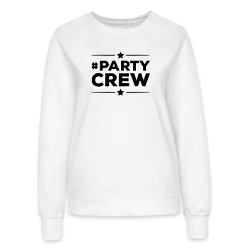 Équipe de fête - Sweat Femme - blanc - Devant - AI Model Female 172 dark (172cm)