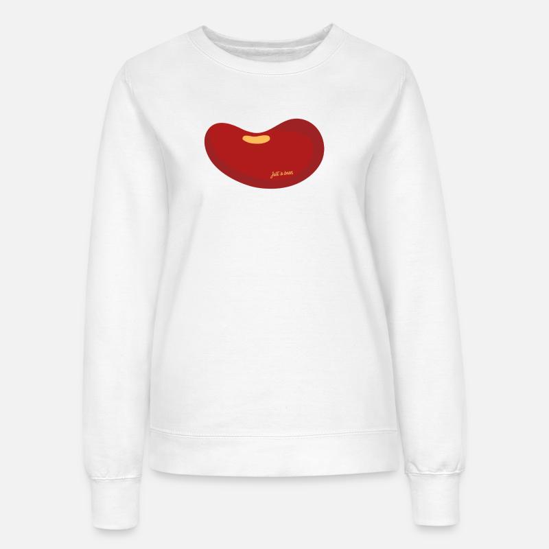 Just a Bean - Women’s Sweatshirt - white