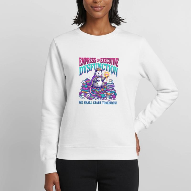 ADHD Executive Dysfunction Opossum Women’s Sweatshirt
