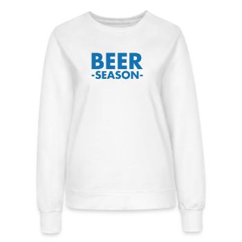 Beer Season - Bier Saison - Frauen Sweatshirt - Weiß - Vorne - AI Model Female 172 dark (172cm)