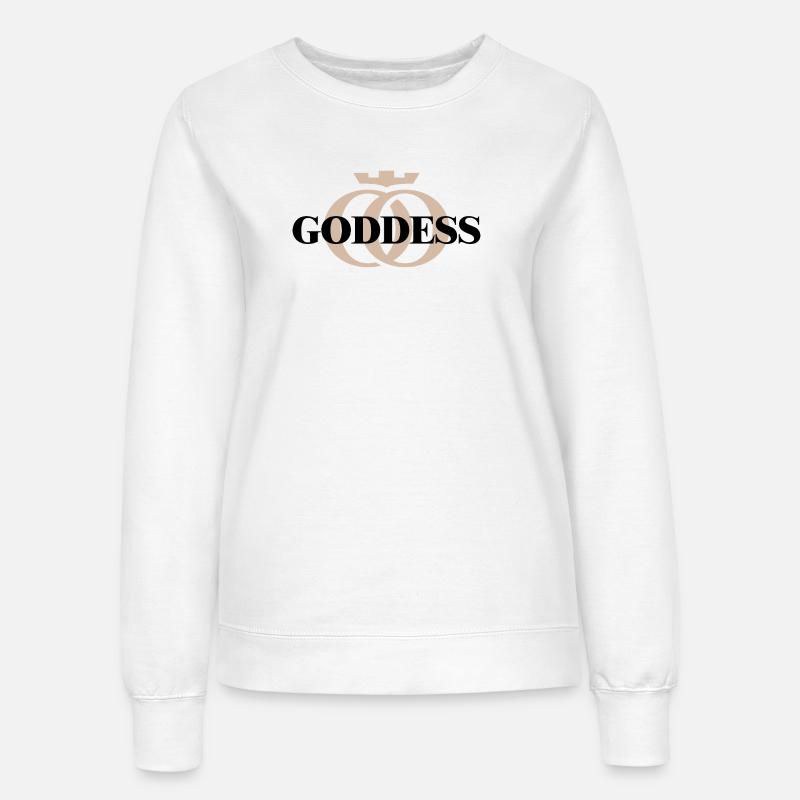 GODDESS Oppoline Collection - Women’s Sweatshirt - white