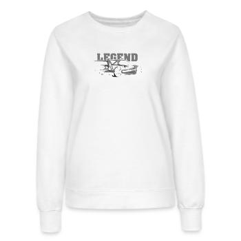 Legend Symbol Team Fast Cars Illustration de croquis - Sweat Femme - blanc - Devant - AI Model Female 172 dark (172cm)