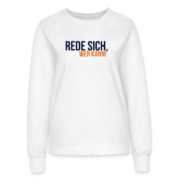 Collection GIUDAN Youth Word 25 Parlez-vous à vous-même qui peut - Sweat Femme - blanc - Devant - AI Model Female 172 dark (172cm)