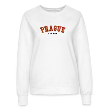 Prag gegründet 2006 - Frauen Sweatshirt - Weiß - Vorne - AI Model Female 172 dark (172cm)