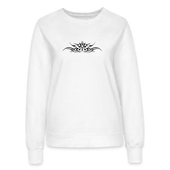 Tribal 3 par Helfspawn - Sweat Femme - blanc - Devant - AI Model Female 172 dark (172cm)