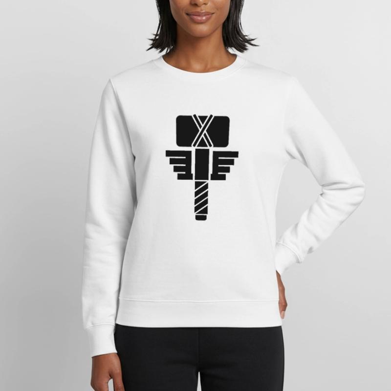 Thor Hammer – Wikinger Mjölnir Comic Superheld Frauen Sweatshirt
