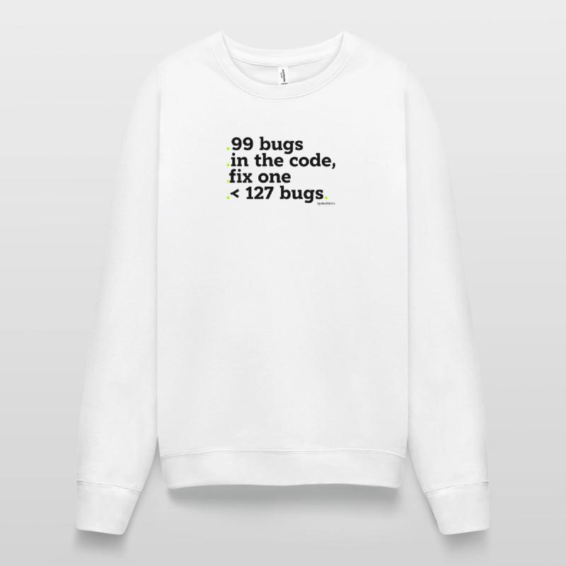 99 bugs dans le code à corriger Sweat Femme