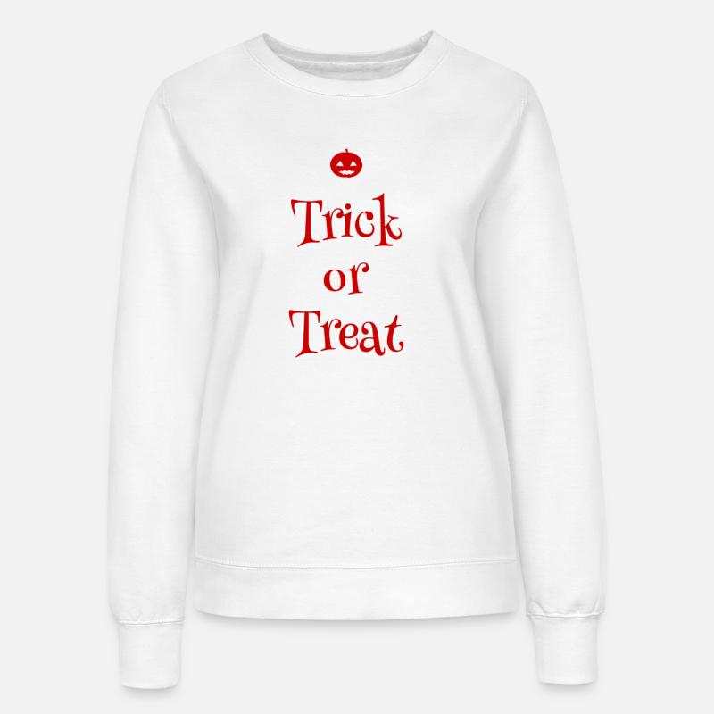 All Halloween: Spooky Pumpkin Style - Women’s Sweatshirt - white